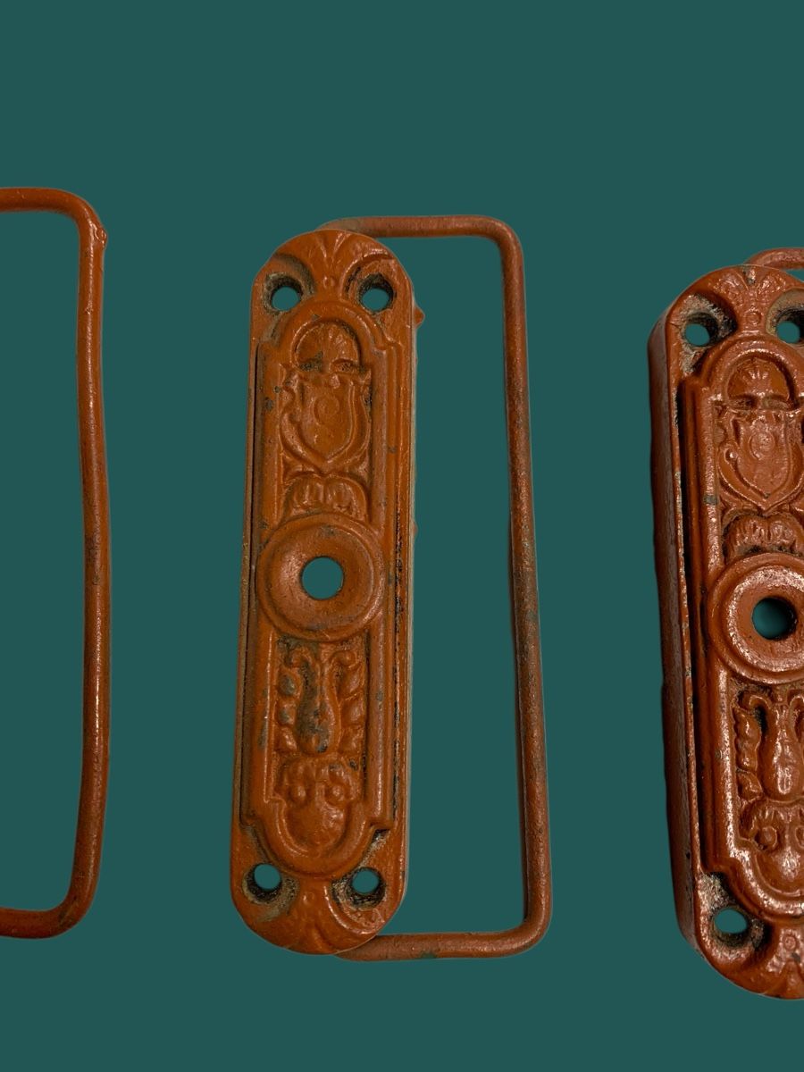 Ferramenta: Antike Türgriffe / Schubladengriffe, 4 Stk – Nuovo (secondo la descrizione) da Frenkendorf venduto da Creator95 3