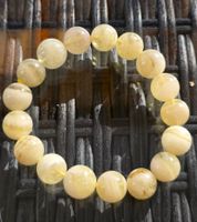 Lybisches Wüstenglas / Tektit Armband A