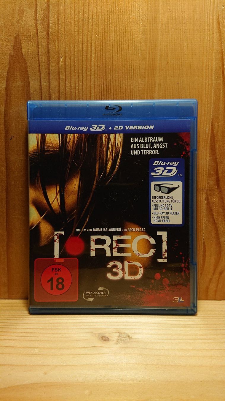 Alle DVDs: REC in 3D und 2D Blu-Ray – Gebraucht aus Wilderswil von Exebub