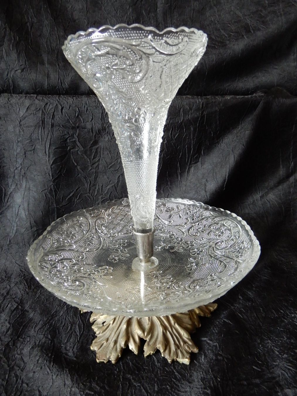 Vasi & Recipienti: Antiker Tafelaufsatz mit Einsteckvase Jugendstil – Usato da Senèdes venduto da Mutzli52 1