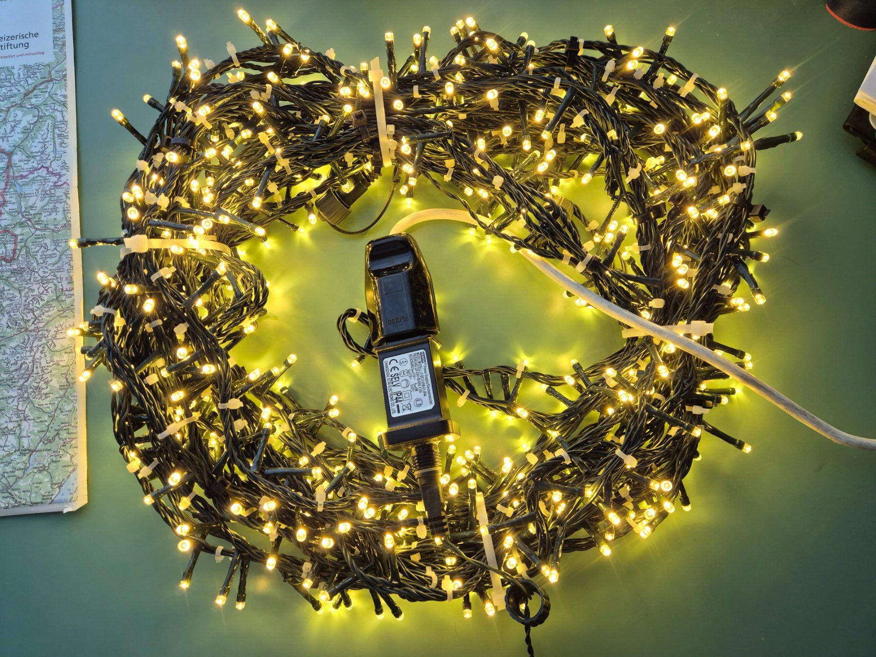 Ghirlande e barre luminose: LED`s Lichterkette – Usato da Stachen venduto da campclenga