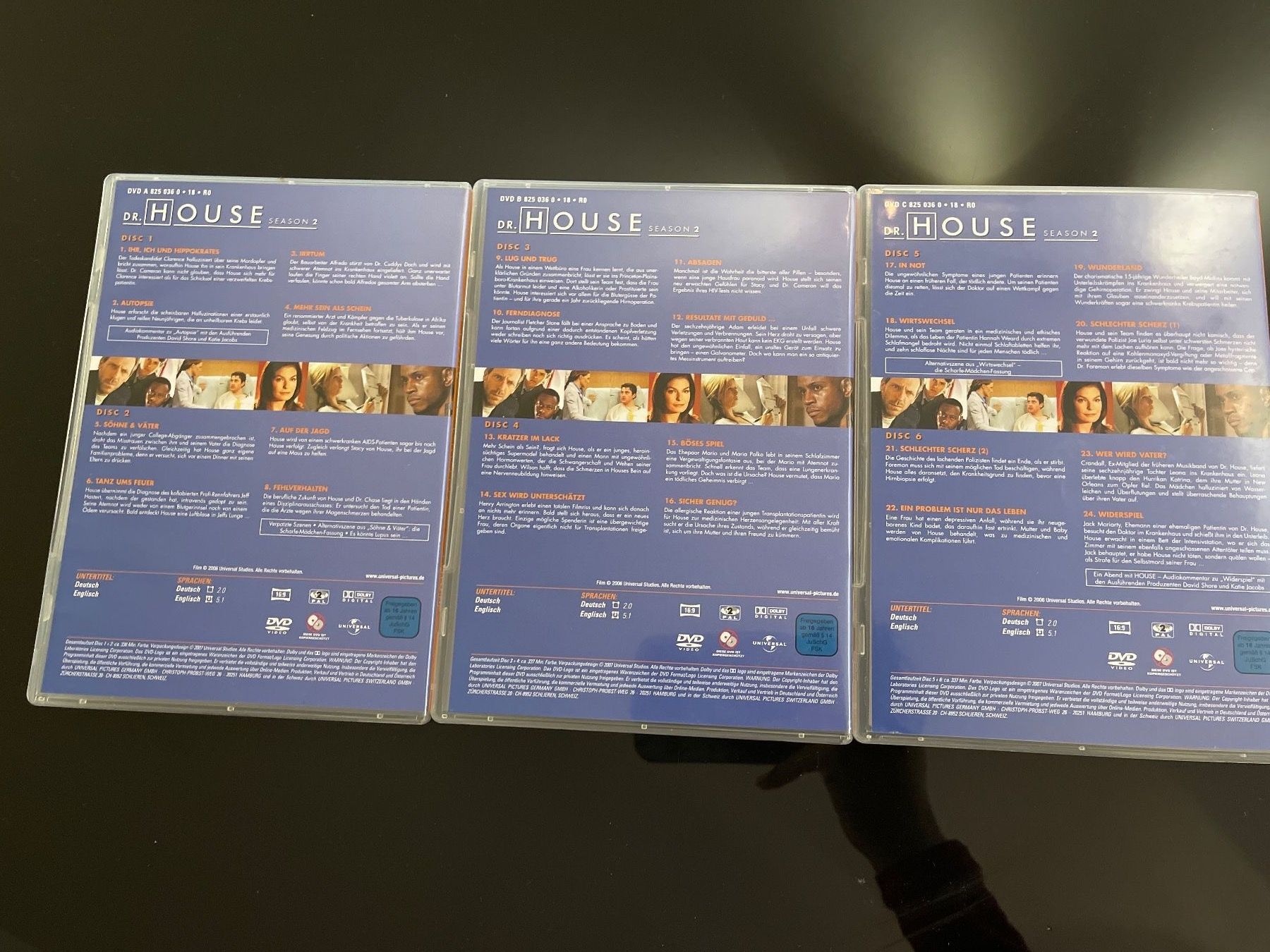 Alle DVDs: DVD // Serie - Dr. House 2. & 3.Staffel – Gebraucht aus Schönenwerd von d.chiara 3