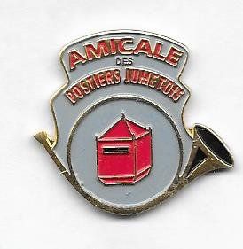 Plaketten & Abzeichen: Amicale des Postiers Jumetois – Gebraucht aus Hinterkappelen von Schampus