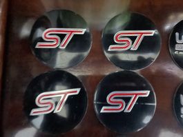 jantes FORD ST | 4x Autocollant Centres cache-moyeu de roues