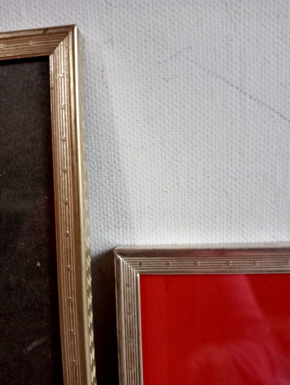 Bilderrahmen: 3er Set Metall Bilderrahmen versilbert 2 Grössen Flachglas – Gebraucht aus Oberdorf BL von Barocki888 4
