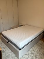 140x200 Ottoman Storage Bed + Soft Foam Mattress