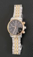 Wenger Herrenuhr Chronograph, Edelstahl, Swiss