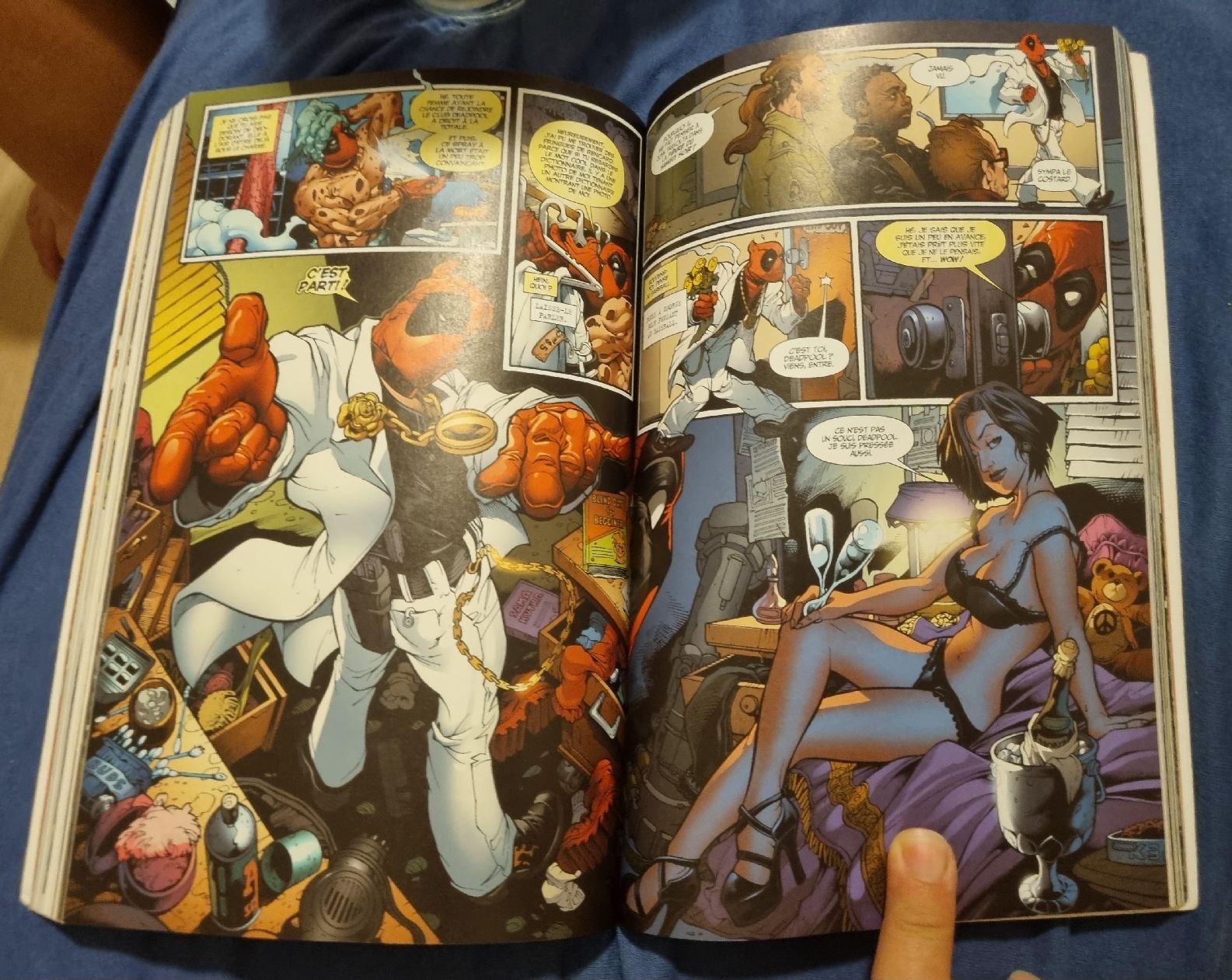 Fumetti: Deadpool Mercenaire Provocateur Monster Edition BD Marvel – Usato da Fribourg venduto da sal_5ln6 8