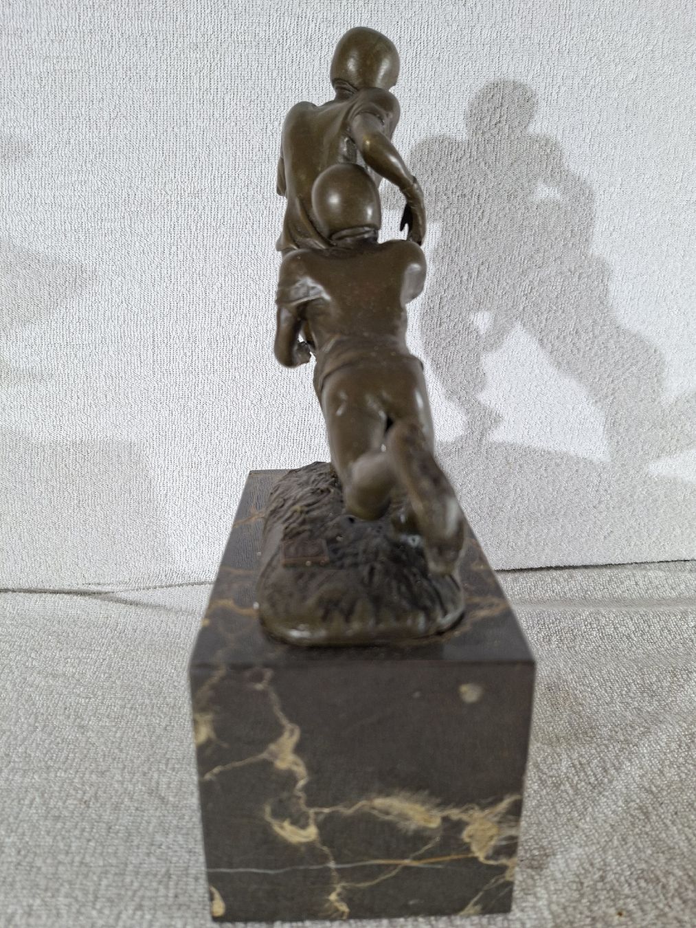 Skulpturen & Statuen: Bronze Foodball ,Amerika  – Gebraucht aus Grindelwald von carro5 3