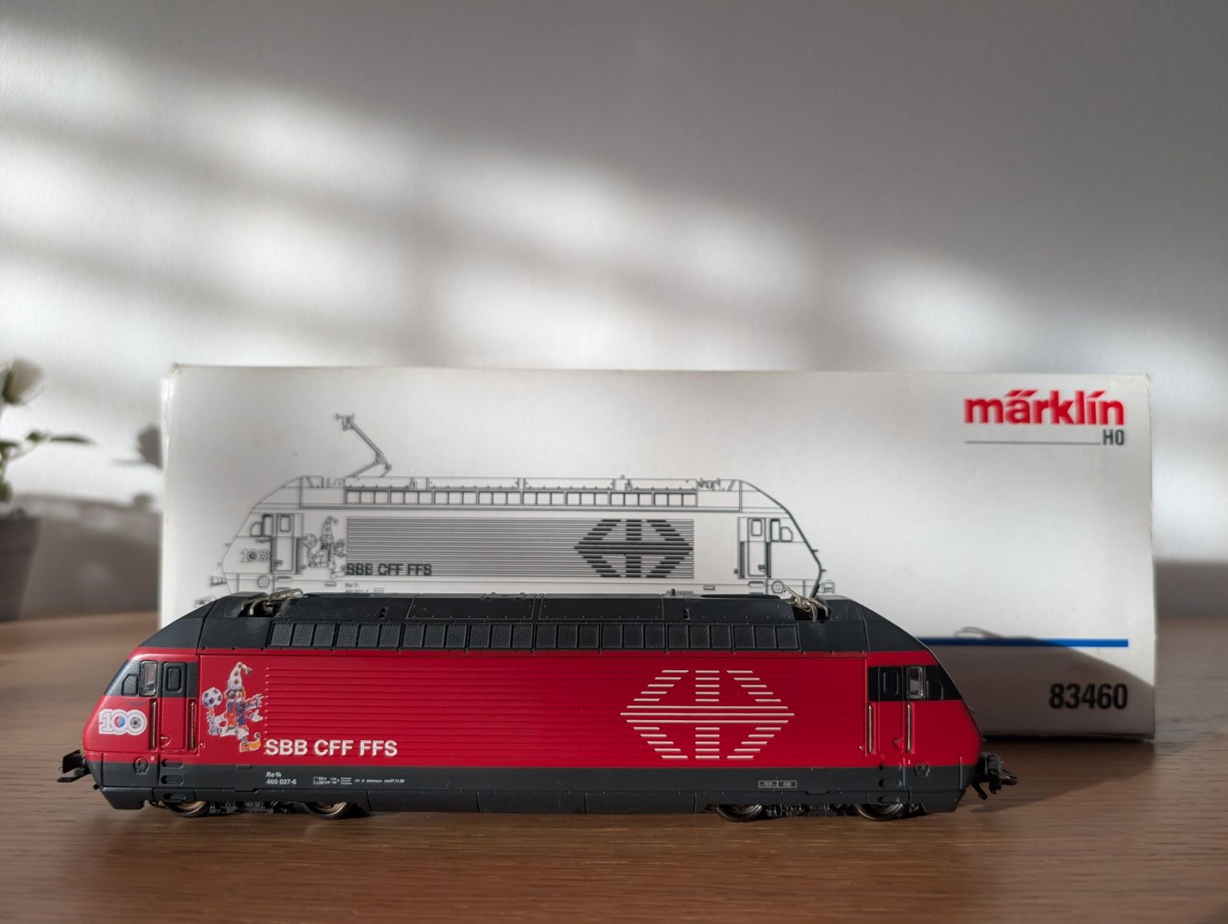 Märklin Modellini di ferrovie: Märklin 83460 SBB 460 " Joggeli " analog – Usato da Stein/AG venduto da sborn