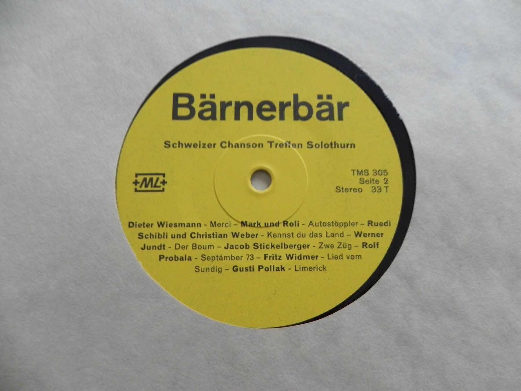 Dischi in vinile: LP Schweizer Chanson Treffen Solothurn – Usato da Siebnen venduto da krimsie 3