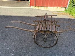 Charette 2 places pour enfant début 1900
