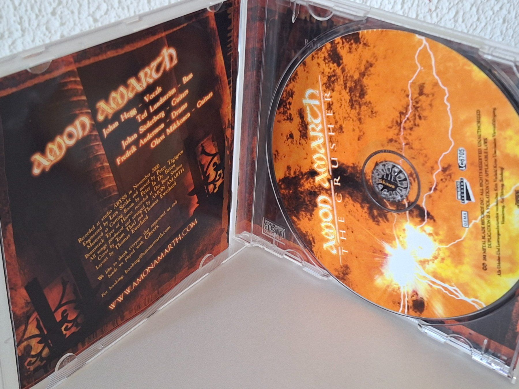 CD: CD Amon Amarth _ The Crusher / Melodic Death Metal – Usato da Aarberg venduto da Jackup1 2