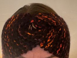 Stirnband handgestrickt mit Twist 🌪  - NEU