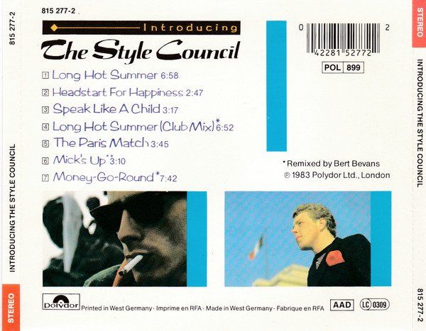 CD: CD The Style Council - Introduction EP (1983) – Usato da Möriken AG venduto da mineralia 1