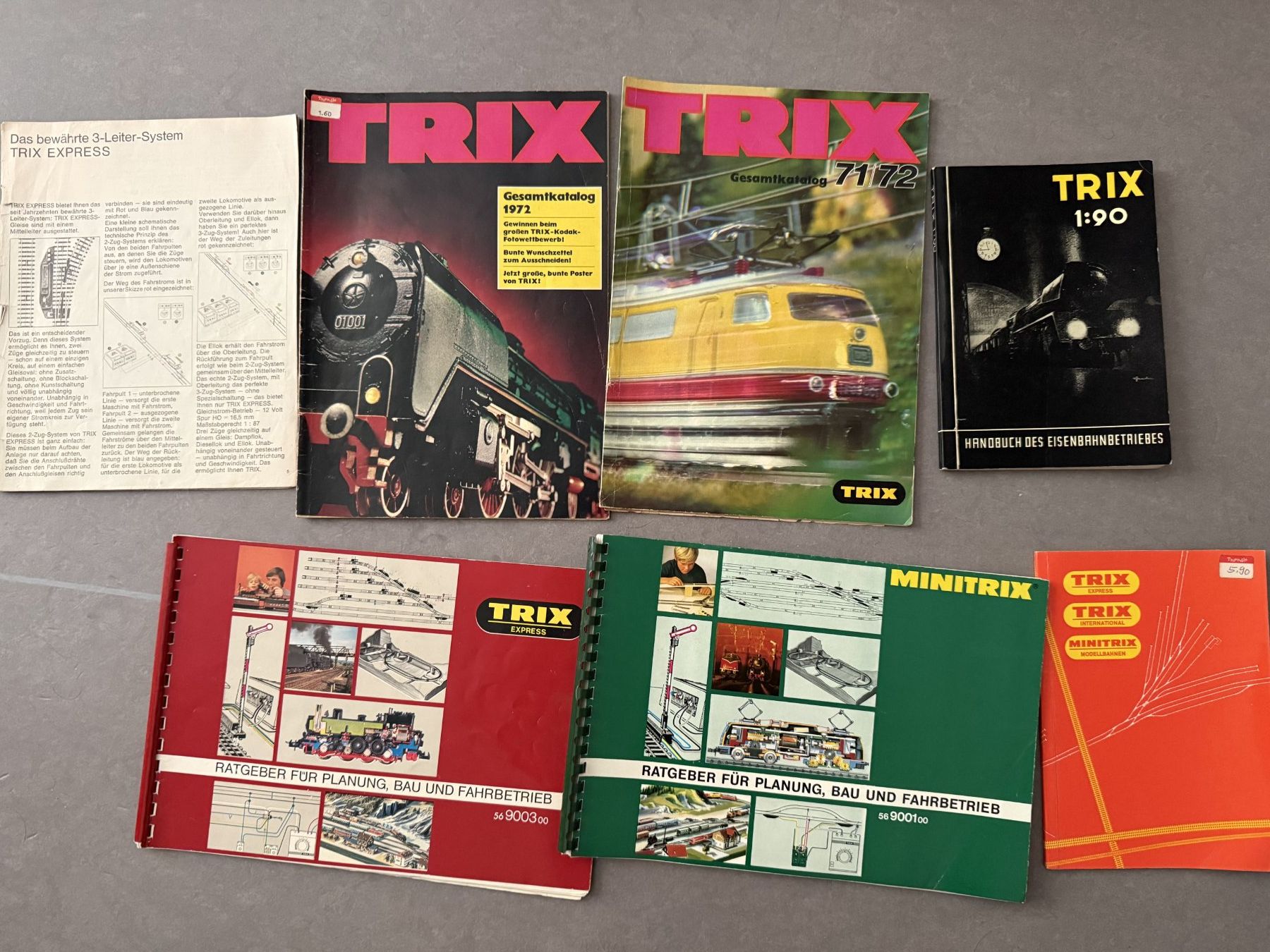 Trix Modelleisenbahnen: Trix Express Lokomotive Baureihe E50, 8 Weichen – Gebraucht aus Fällanden von Roli12 5