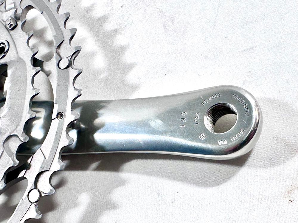Manivelles Shimano Ultegra FC-6500/6503 Vintage - 5 Bras, 130BCD, 172,5mm - Très Bon état