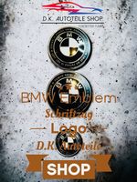 BMW Logo Emblem Motorhaube Heckklappen Lenkrad 82, 82, 45 mm