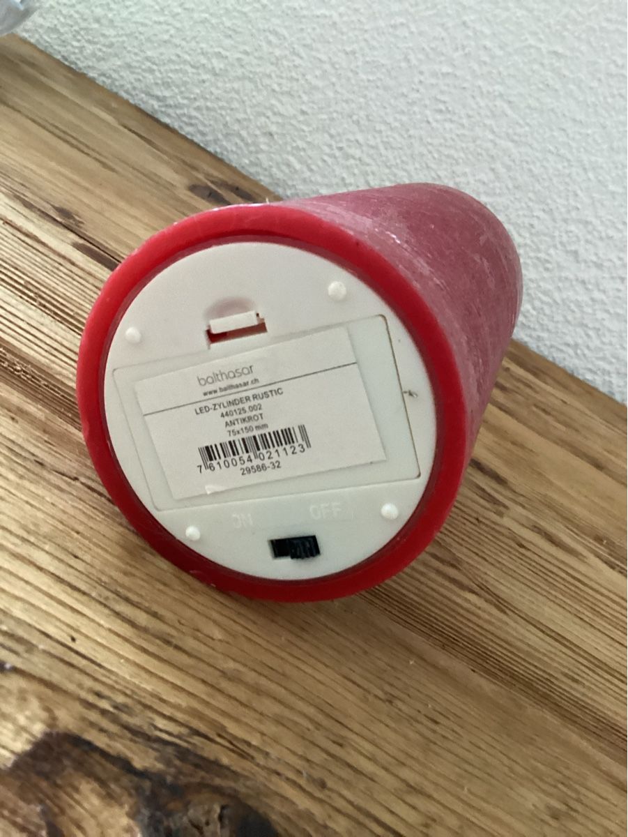 Kerzen: Led echtwachs Kerze – Gebraucht aus Wassen UR von SABDOM 2