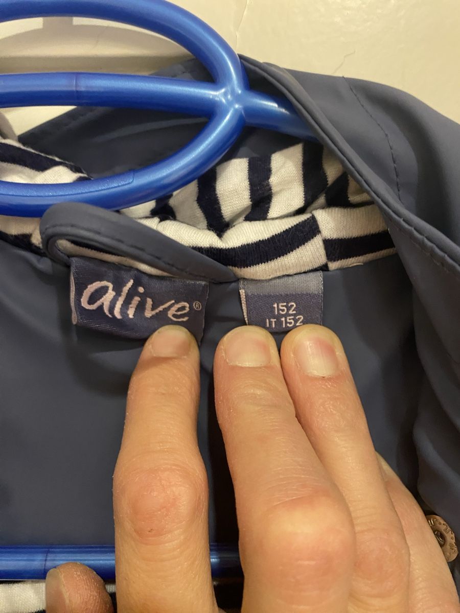 Giacche & Cappotti: Alive Regenjacke, Gr. 152, Mädchen hellblau – Usato da Unterengstringen venduto da Homeseller 3