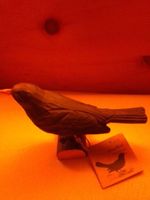 Amsel, holzgeschnitzt