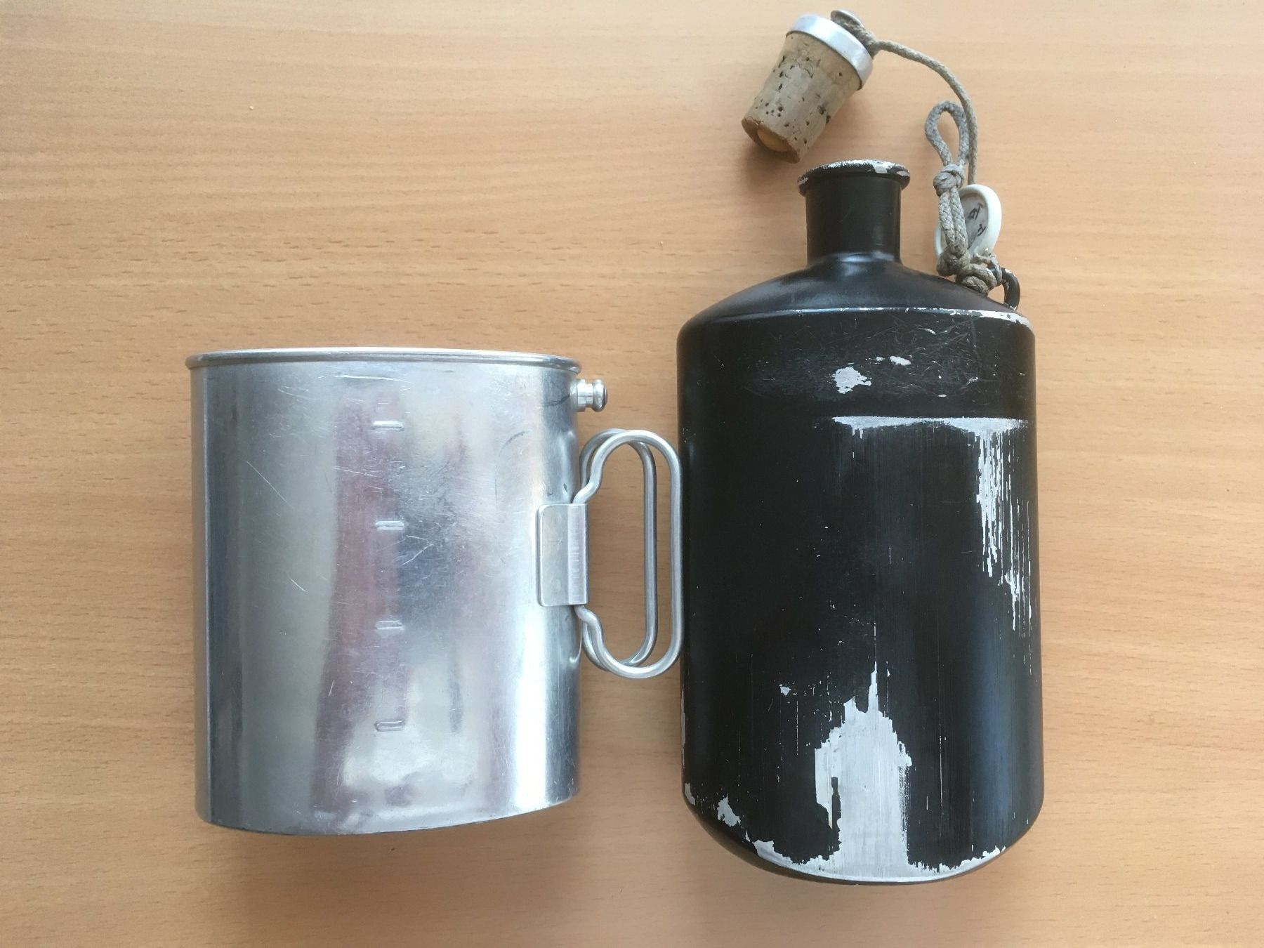 Schweizer Armee Ausrüstung & Ersatzteile: CH-Militär-Feldflasche 1982 – Gebraucht aus Grenchen von Kogi7 2