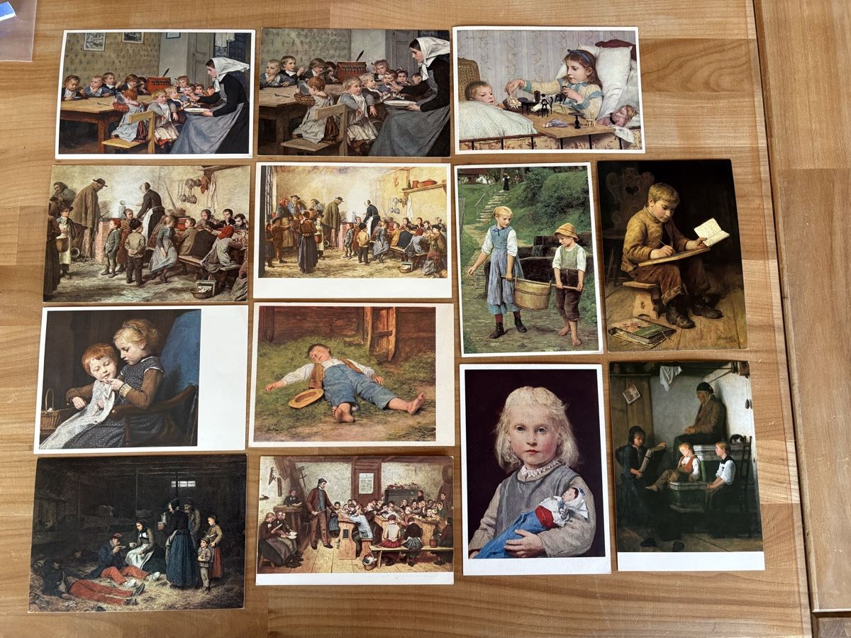 Ansichtskarten: AK Sammlung von Albert Anker – Gebraucht aus Rümlang von Kartenpost1