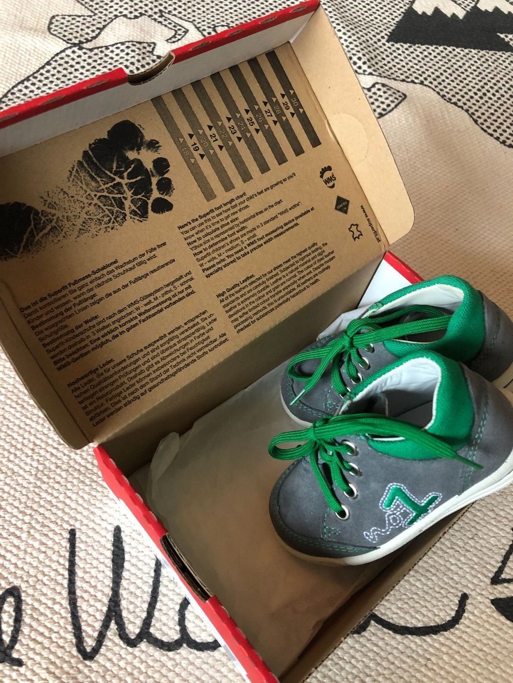 Superfit Scarpe per ragazzi: Superfit Halbschuhe Leder – Nuovo e nell'imballaggio originale da Buchs ZH venduto da hipsternut 3