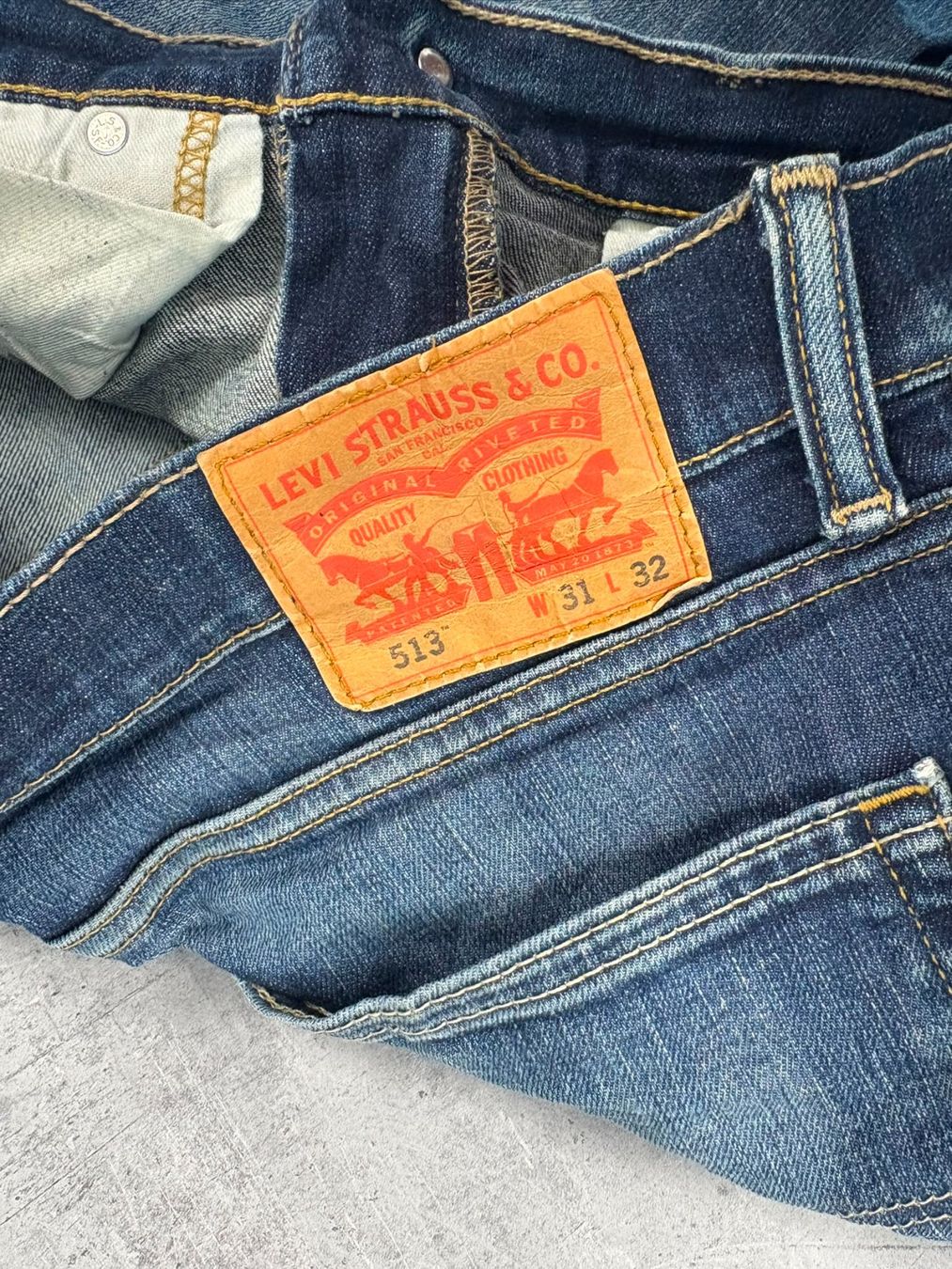 Levi's Jeans: Vintage Levis 513 Straight Jeans (M) – D'occasion à Werdenberg par hase.vintage 4