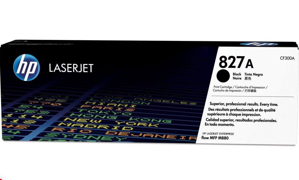 HP Color LaserJet M880z, M880Z+ black Toner, 827A / CF300A (Neu und ...