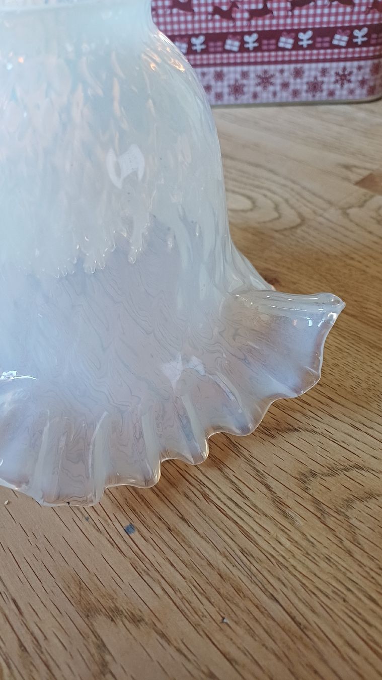 Lampenschirme: Schönes Jugendstil Lampenglas Opalinglas – Gebraucht aus Flawil von Pinkmalibu 5