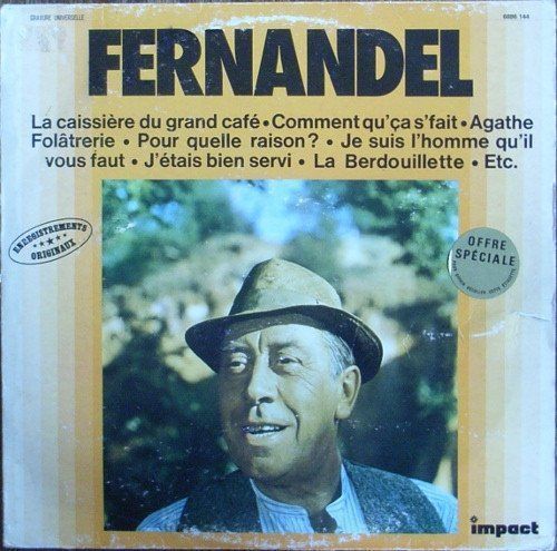 Dischi in vinile: Fernandel: Fernandel – Usato da Neuchâtel venduto da Maudicia