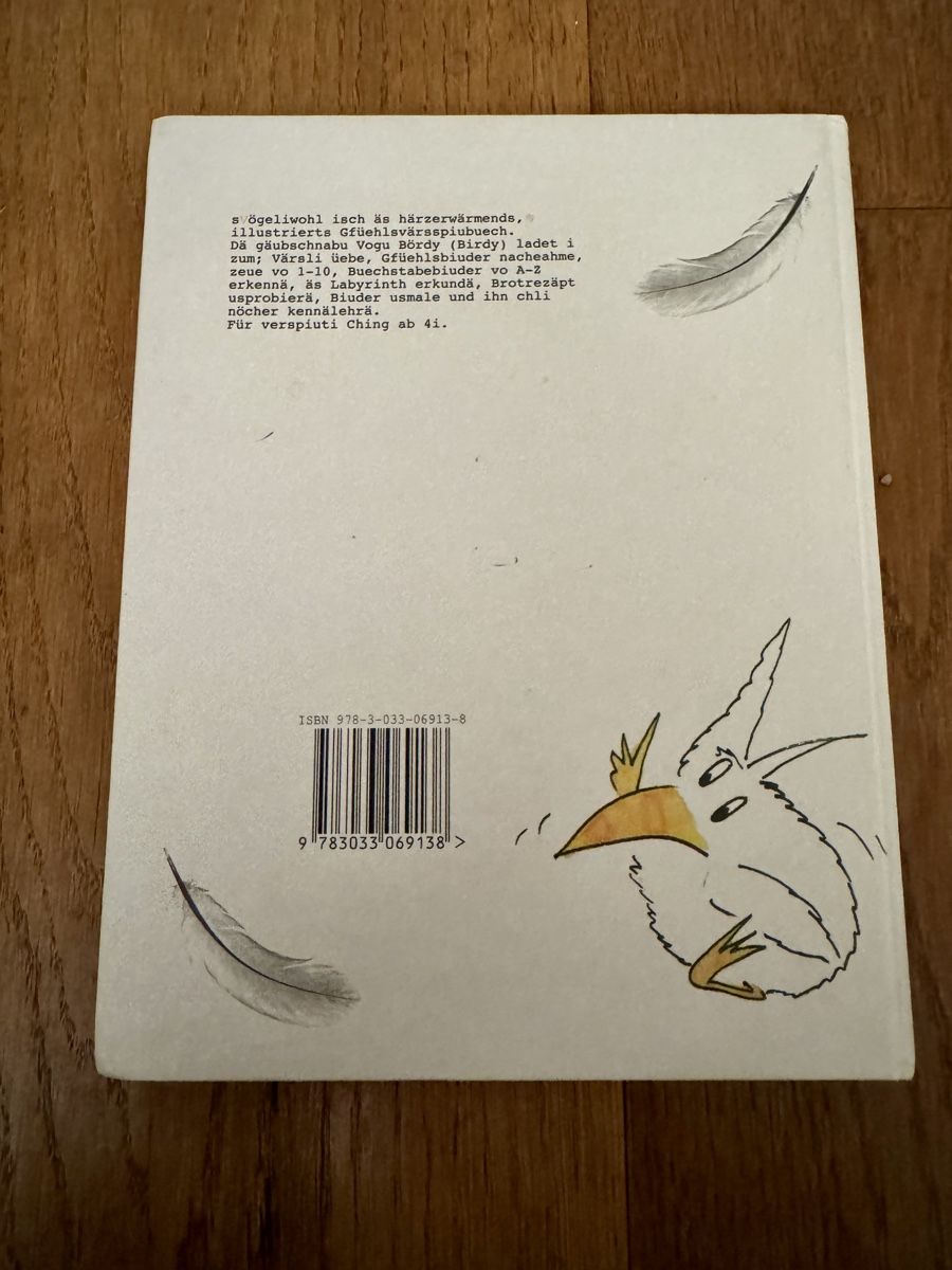 Libri: Vögeliwohl reni mo – Usato da Schafisheim venduto da Floromea 1