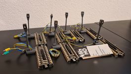 7x Märklin M-Gleis Entkupplungsgleis 5112
