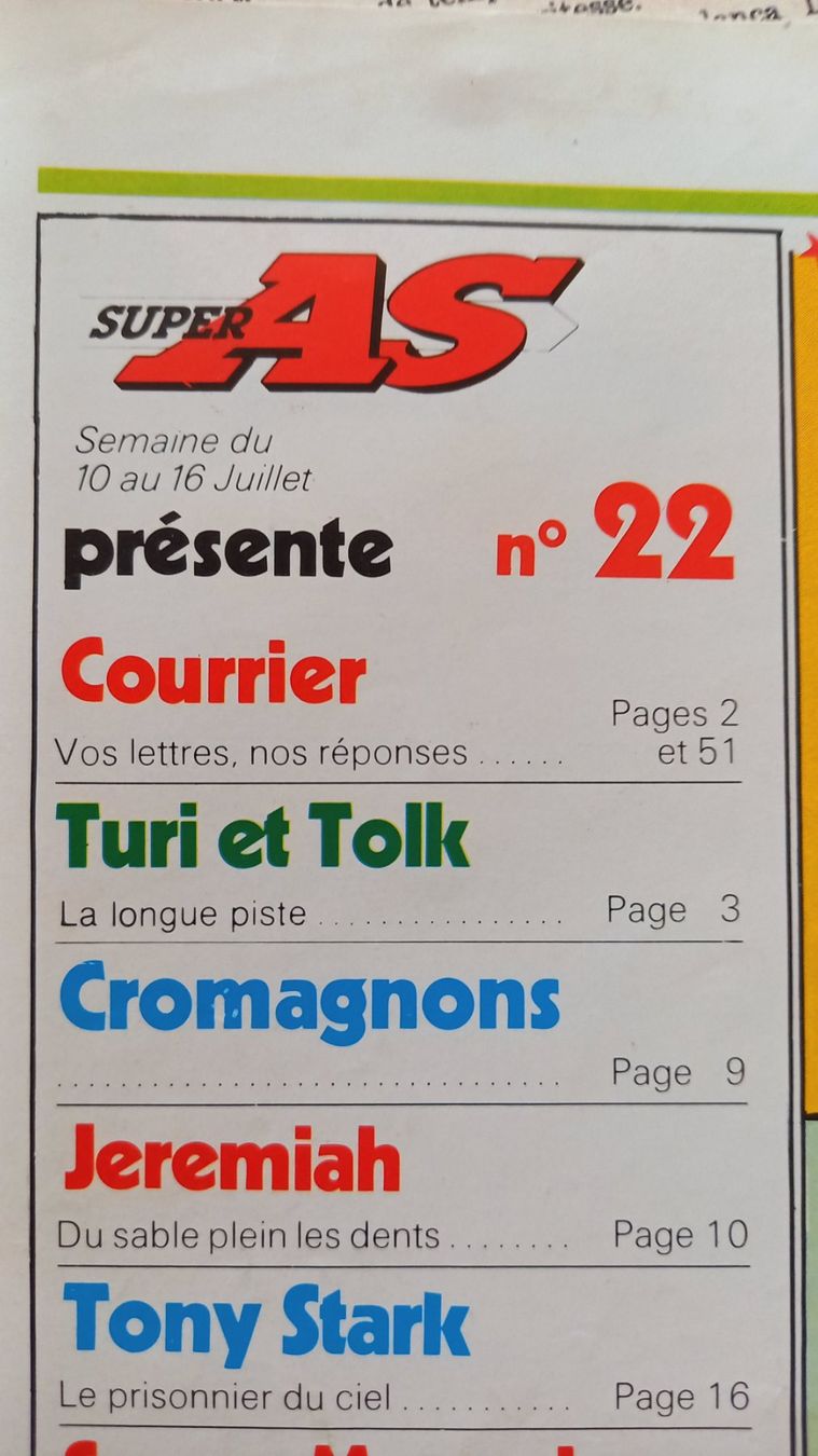 Fumetti: SUPER AS Comic Magazin Nr. 22 von 1979 – Usato da Murten venduto da Cheri23 4