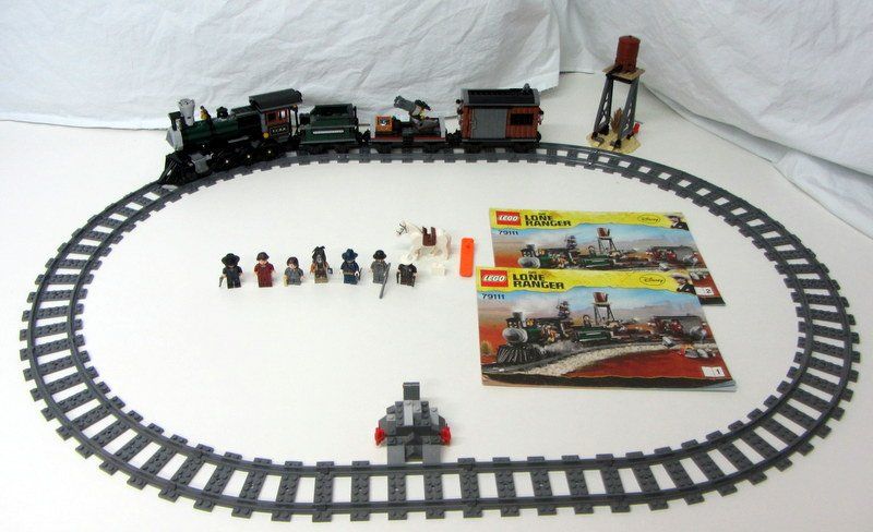 Lego Kit di costruzioni: Lego The Lone Ranger 79111 " Constitution Train Chase " – Usato da Kreuzlingen venduto da heinrich7h