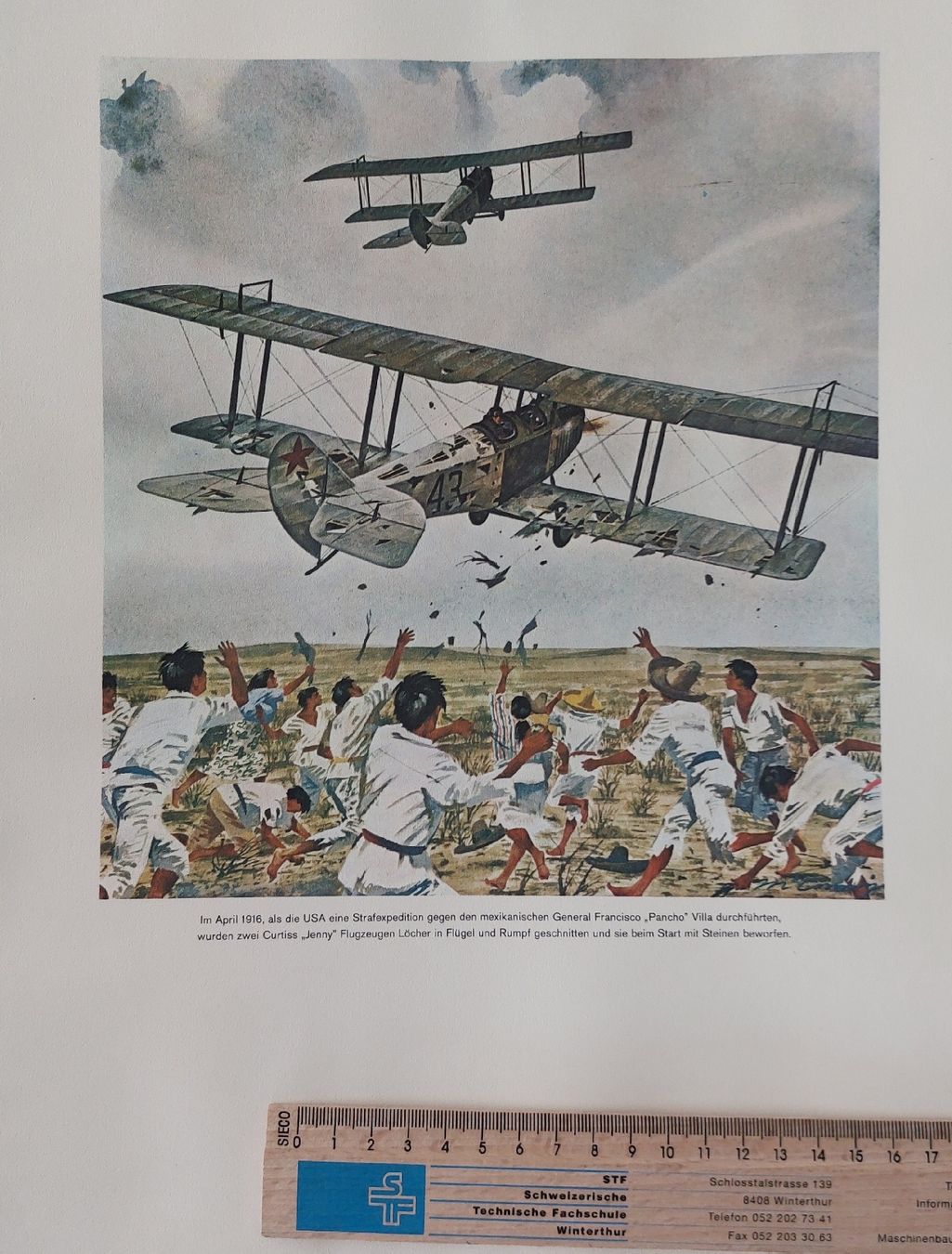 Foto & Immagini: Poster/Bilder Flugzeuge, 1. Weltkrieg – Usato da Pfäffikon ZH venduto da moswey6 4