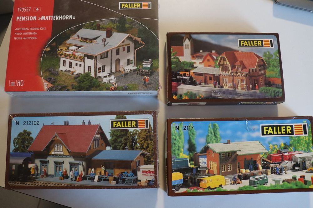 Krippenbausatz Zum Selber Bauen FALLER 150191 BASIC Bemalhaus H0 ...