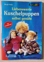 Kuschelpuppen selbst genäht mit Bogen