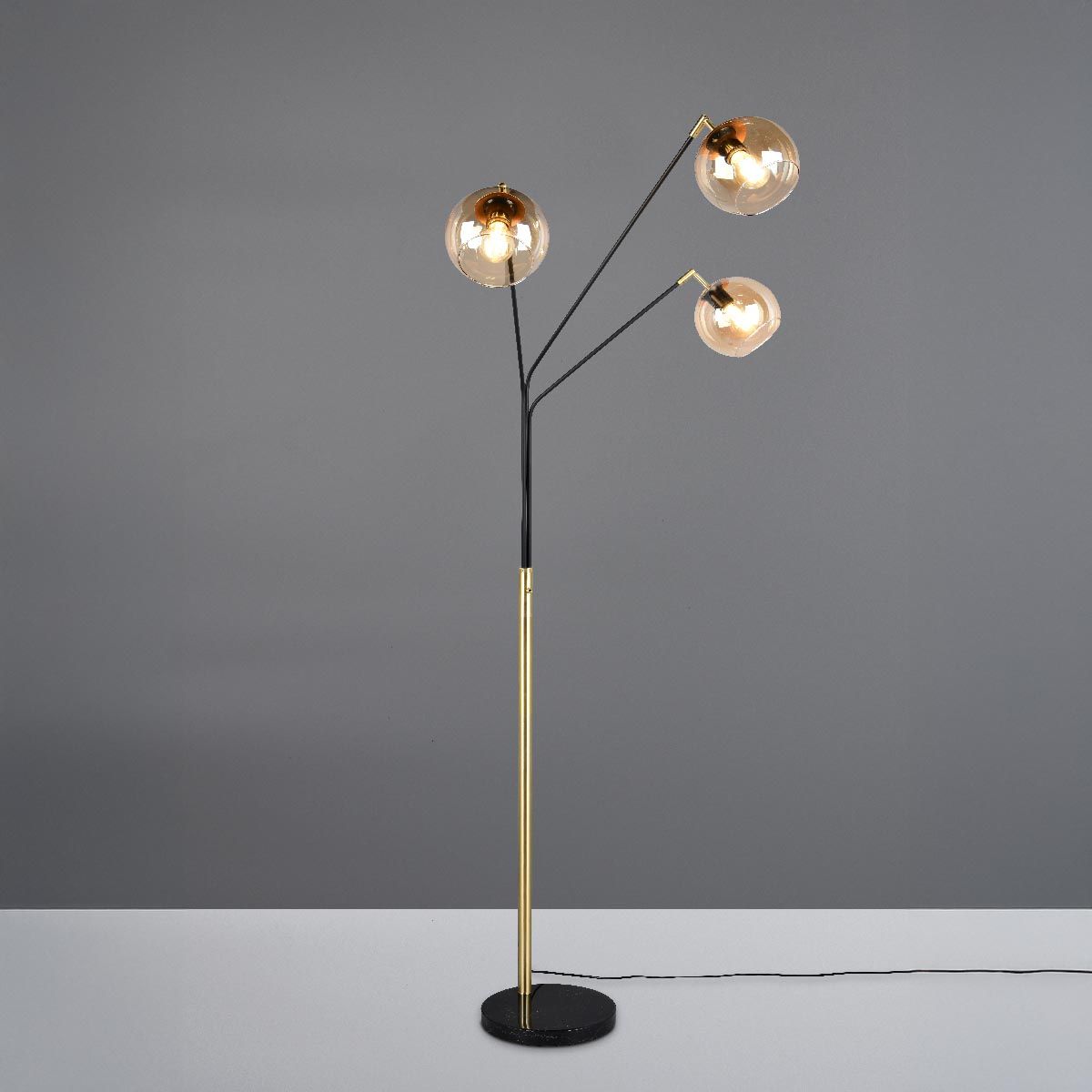 Lampen: Stehleuchte, Metall, Glas, 200 cm Höhe – Neu (gemäss Beschreibung) aus Kreuzlingen von Smart-Light 3