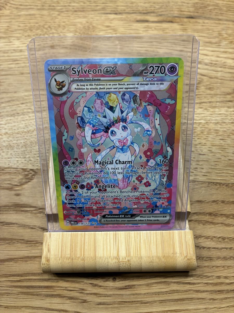 Pokémon Sammelbilder & Trading cards: Sylveon EX 156/131 Prismatic Evolutions – Neu (gemäss Beschreibung) aus Steinhausen von JRF_Cards