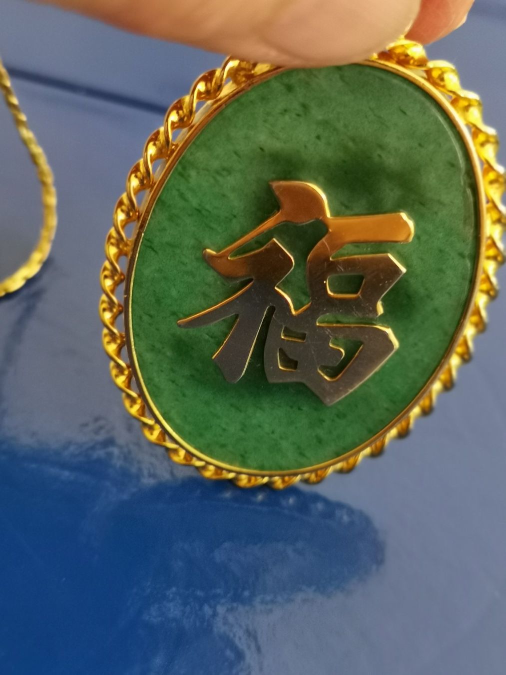 Catenine: SCH. GR. JADEANH. . KETTE – Usato da Allschwil venduto da Male54 3