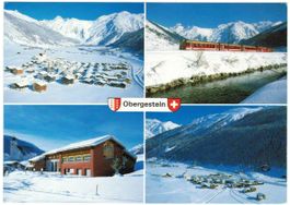 AK Obergesteln 1993, gelaufen nach Füllinsdorf