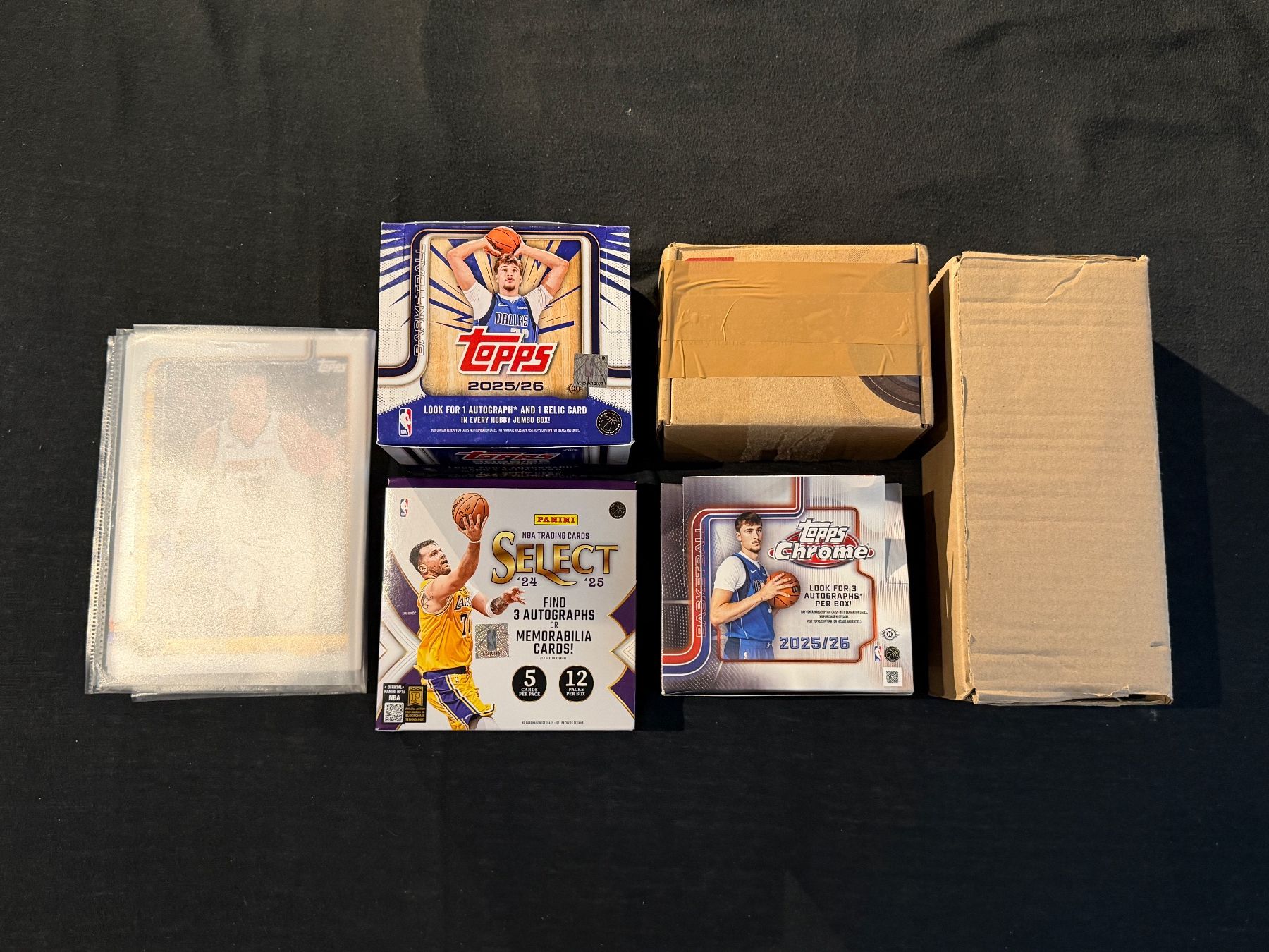 Topps Carte collezionabili: BASKETBALL TOPPS CHROME/FLAGSHIP 25/26 & PANINI SELECT 24/25 – Nuovo (secondo la descrizione) da Binz venduto da Cediboy 7