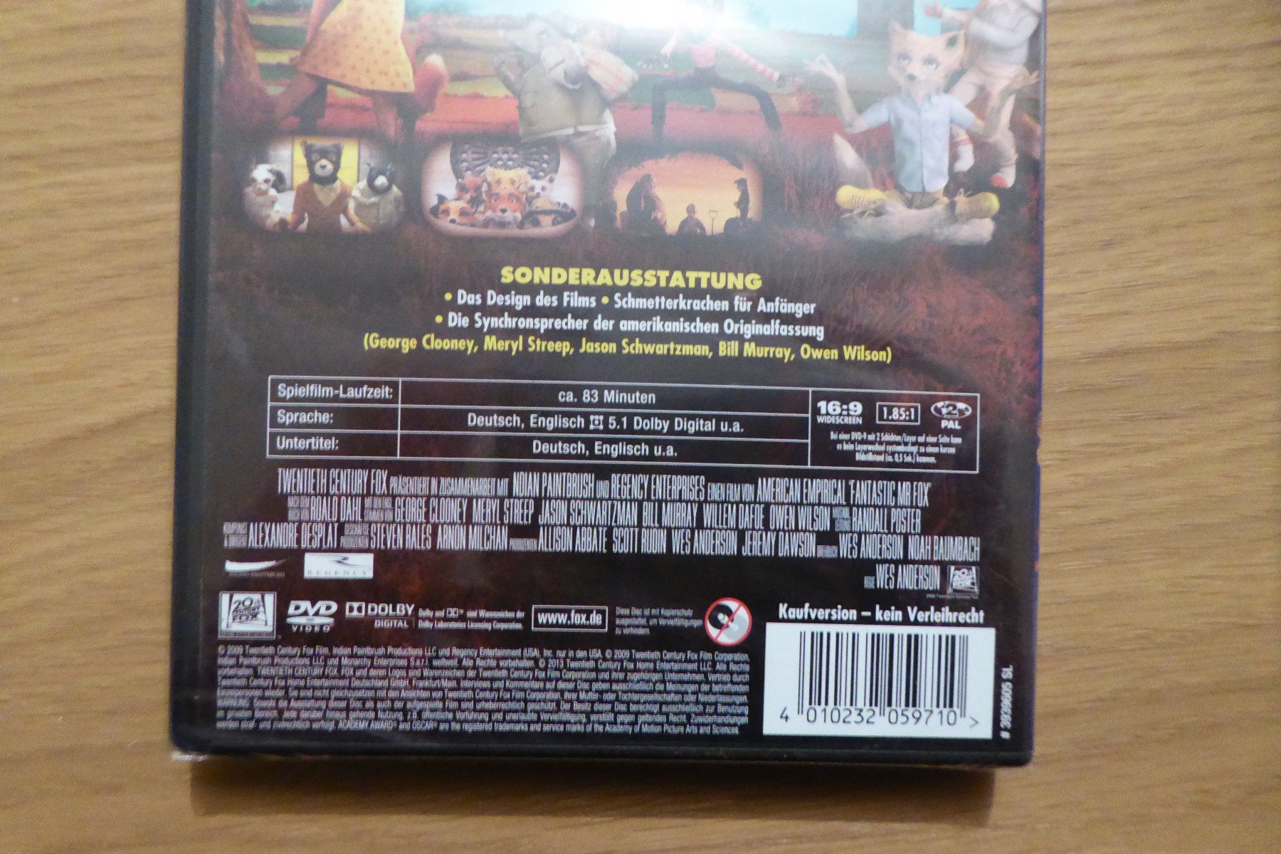Tous les DVDs: DVD OVP Der fantastische Mr Fox – Neuf avec emballage d'origine à Allschwil par Summelsarium 3
