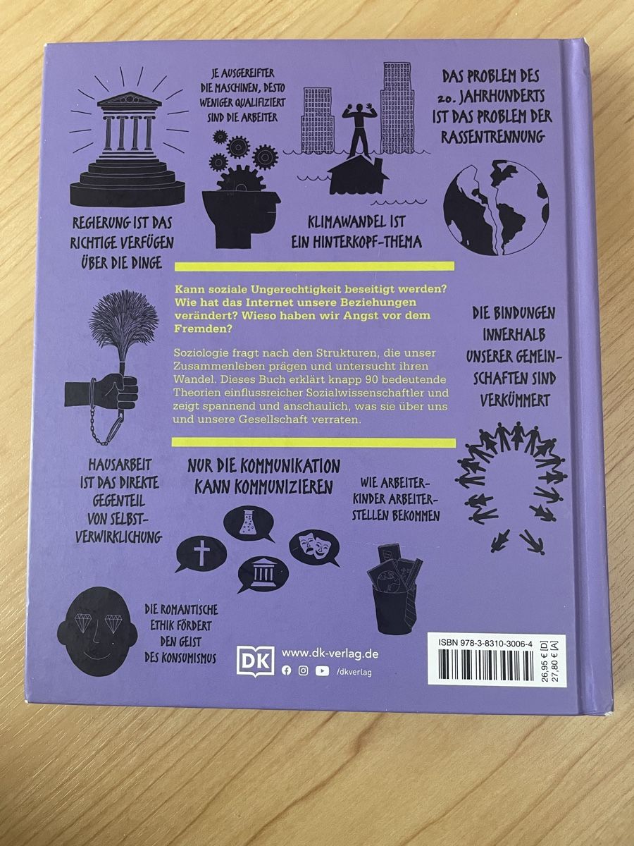 Libri: Das Soziologie-Buch - Neuwertig – Nuovo (secondo la descrizione) da Malix venduto da fred_59 1
