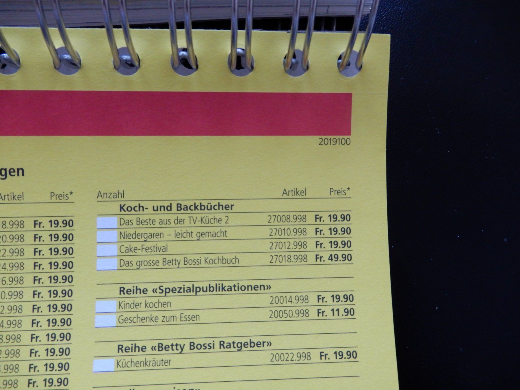 Bücher: Das grosse Betty Bossi Kochbuch – Gebraucht aus Burgdorf von Liss 7