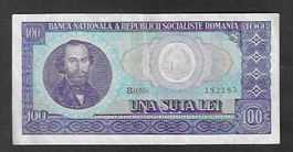 Romania  100  Lei  Gebraucht  Sehr Schön