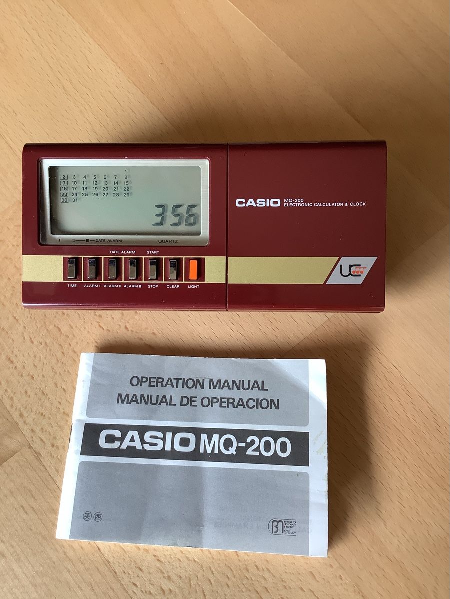 Casio Sveglie: Calculatrice Vintage – Usato da Chernex venduto da Paul096
