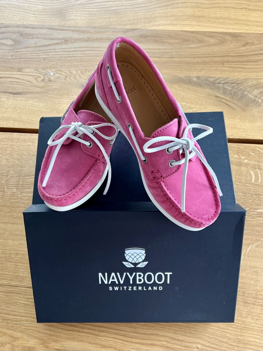 Navyboot Scarpe da donna: NAVYBOOT Mokassin / Loafer, Grösse 36 ***NEU*** – Nuovo e nell'imballaggio originale da Hölstein venduto da ChevalBlanc